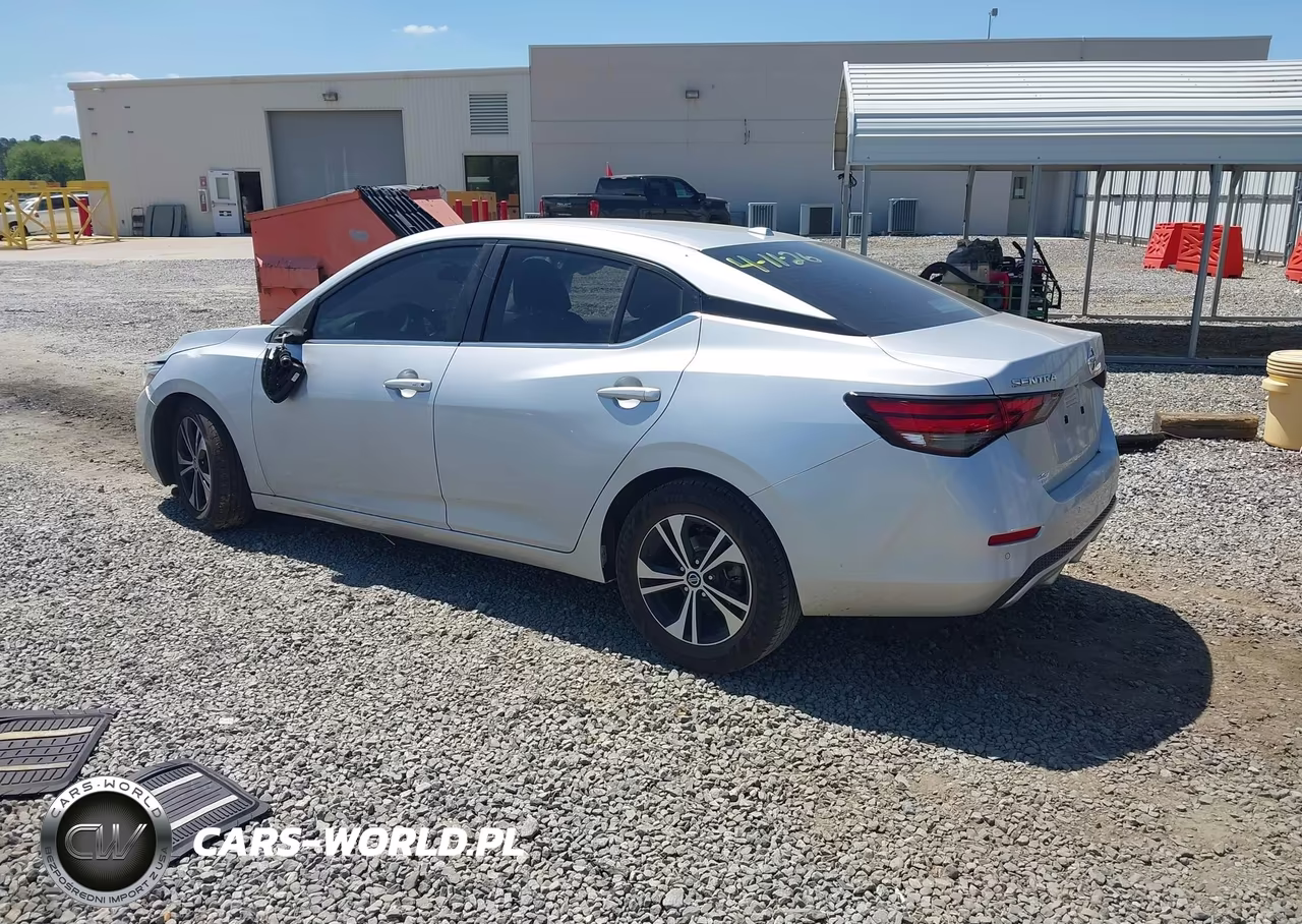 2021 Nissan Sentra Sv Xtronic Cvt VIN:3N1AB8CV6MY235618 - 3