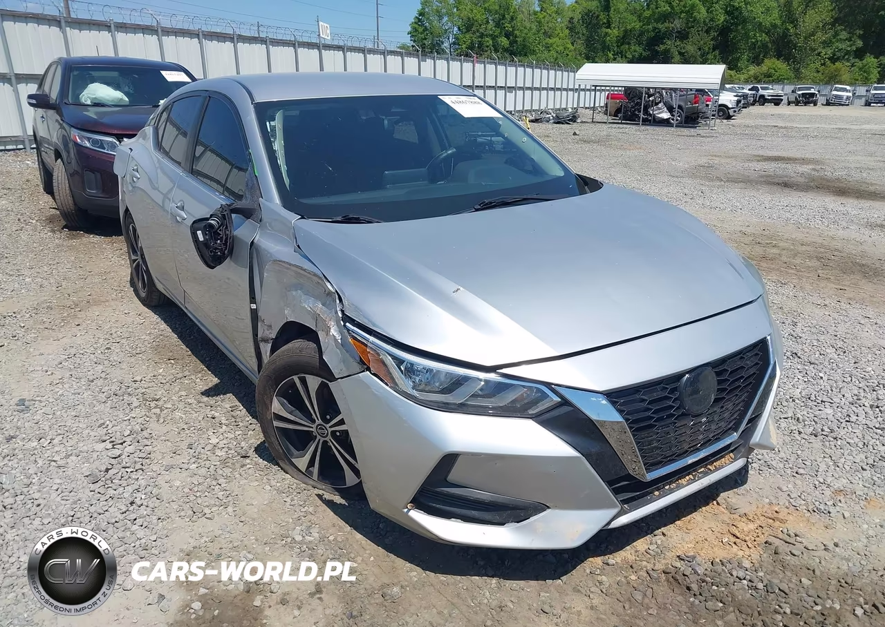 2021 Nissan Sentra Sv Xtronic Cvt VIN:3N1AB8CV6MY235618 - 6