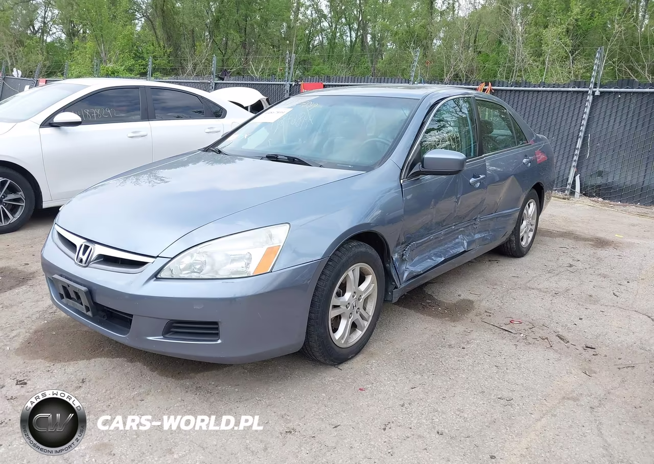 2007 Honda Accord 2.4 Ex VIN:1HGCM56877A107113 - 2