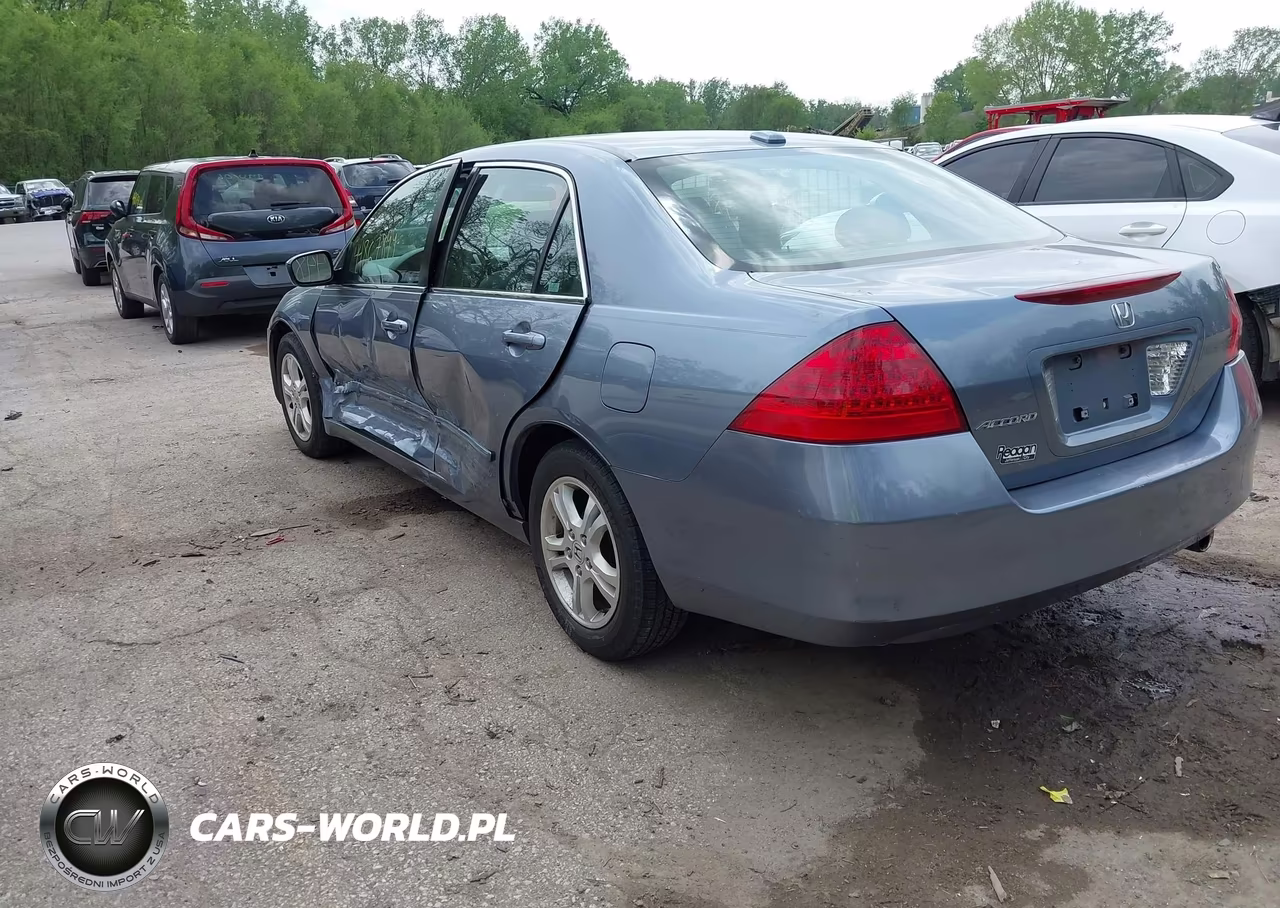 2007 Honda Accord 2.4 Ex VIN:1HGCM56877A107113 - 3