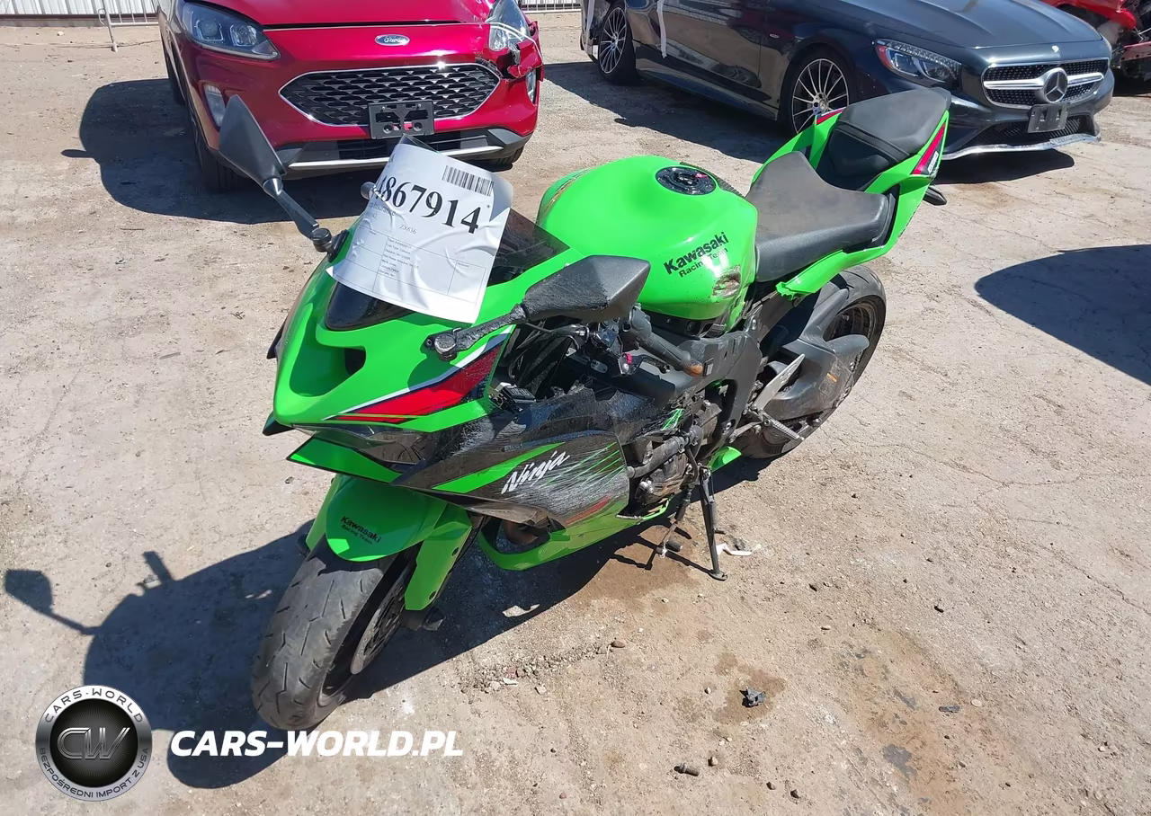2024 Kawasaki Zx636 K VIN:JKBZXJK15RA003942 - 2