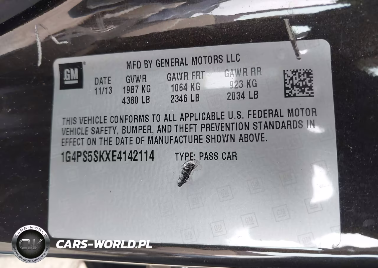 2014 Buick Verano Leather Group VIN:1G4PS5SKXE4142114 - 9
