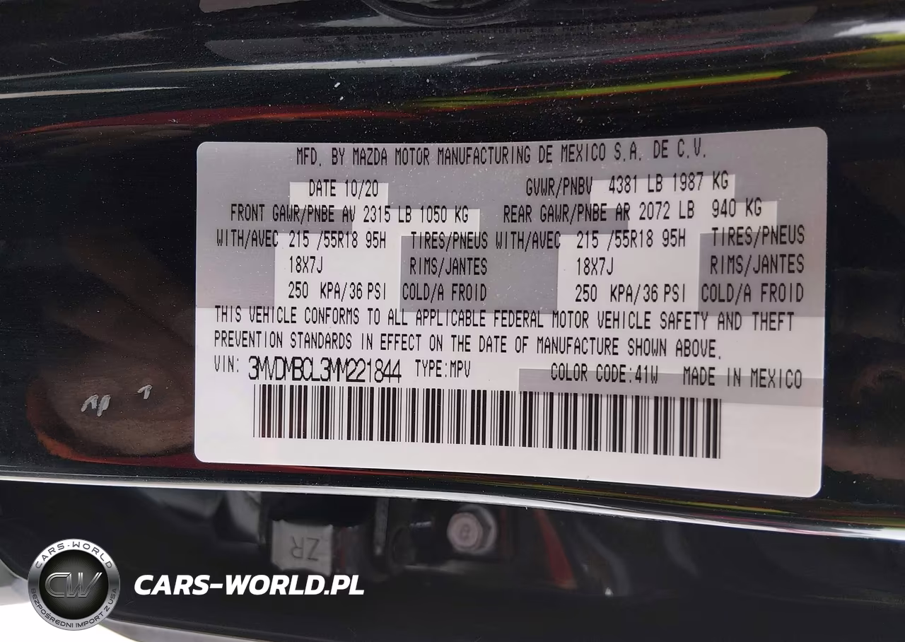 2021 Mazda Cx-30 Preferred VIN:3MVDMBCL3MM221844 - 9