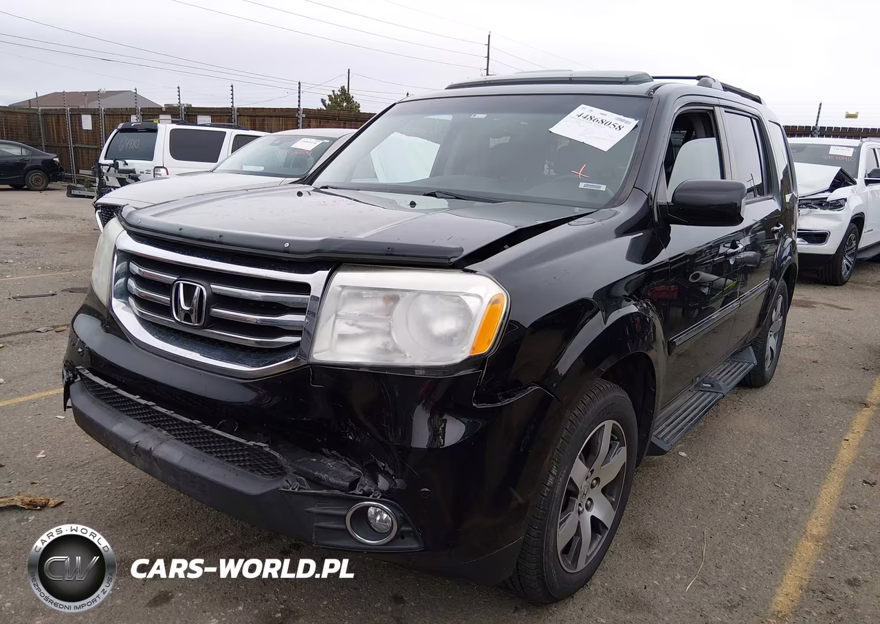 2012 Honda Pilot Touring VIN:5FNYF4H92CB055941 - 2