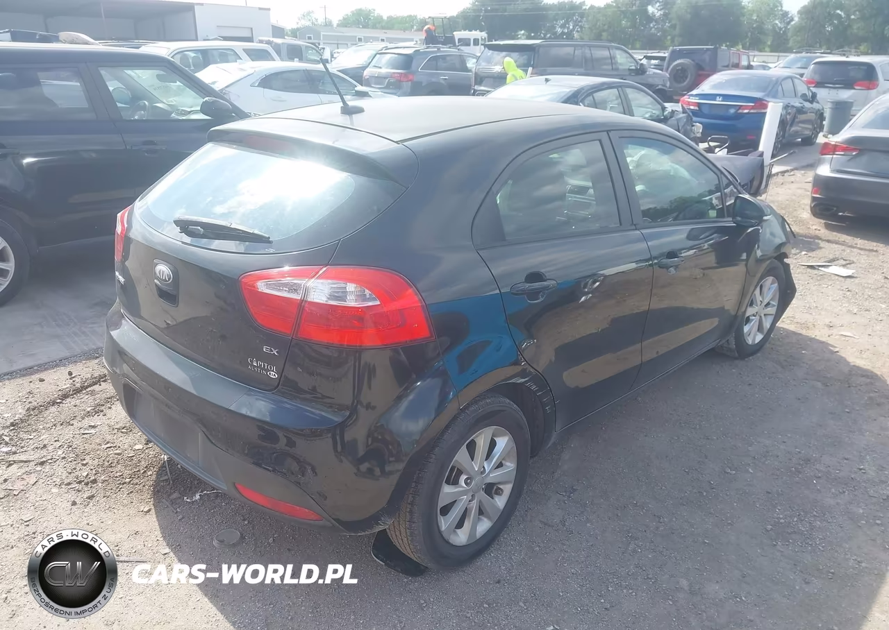 2013 Kia Rio Ex VIN:KNADN5A36D6230294 - 4