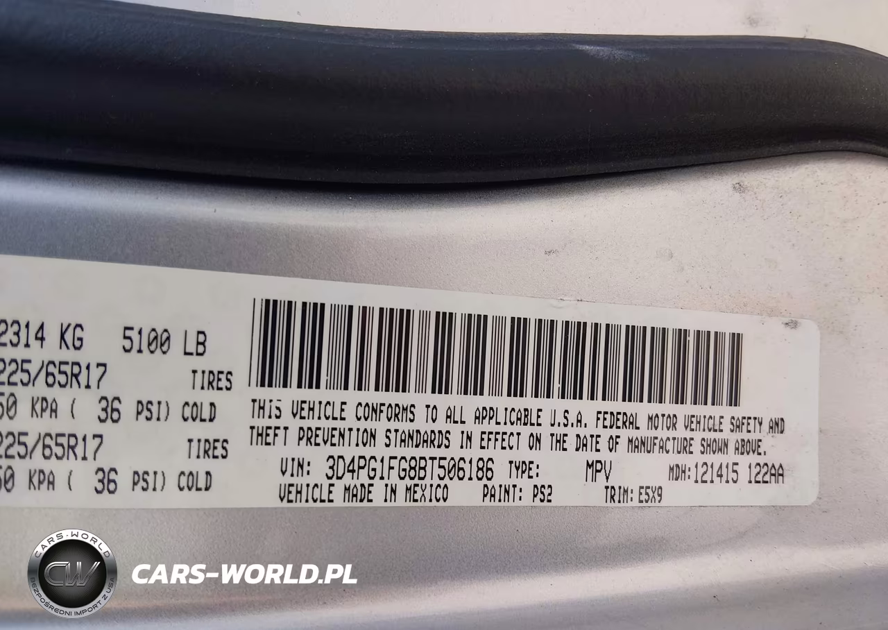 2011 Dodge Journey Mainstreet VIN:3D4PG1FG8BT506186 - 9