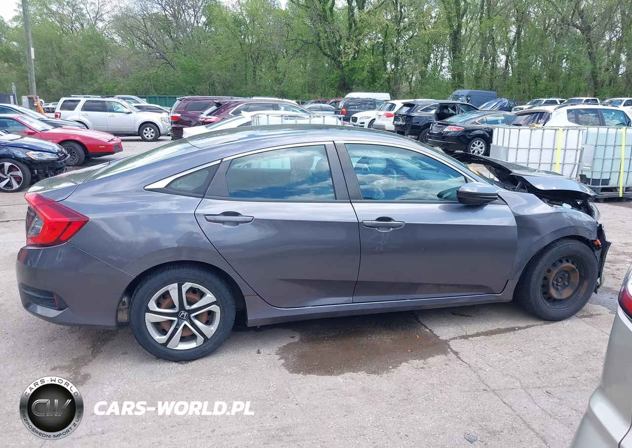 2016 Honda Civic Lx VIN:19XFC2F57GE206448 - 14