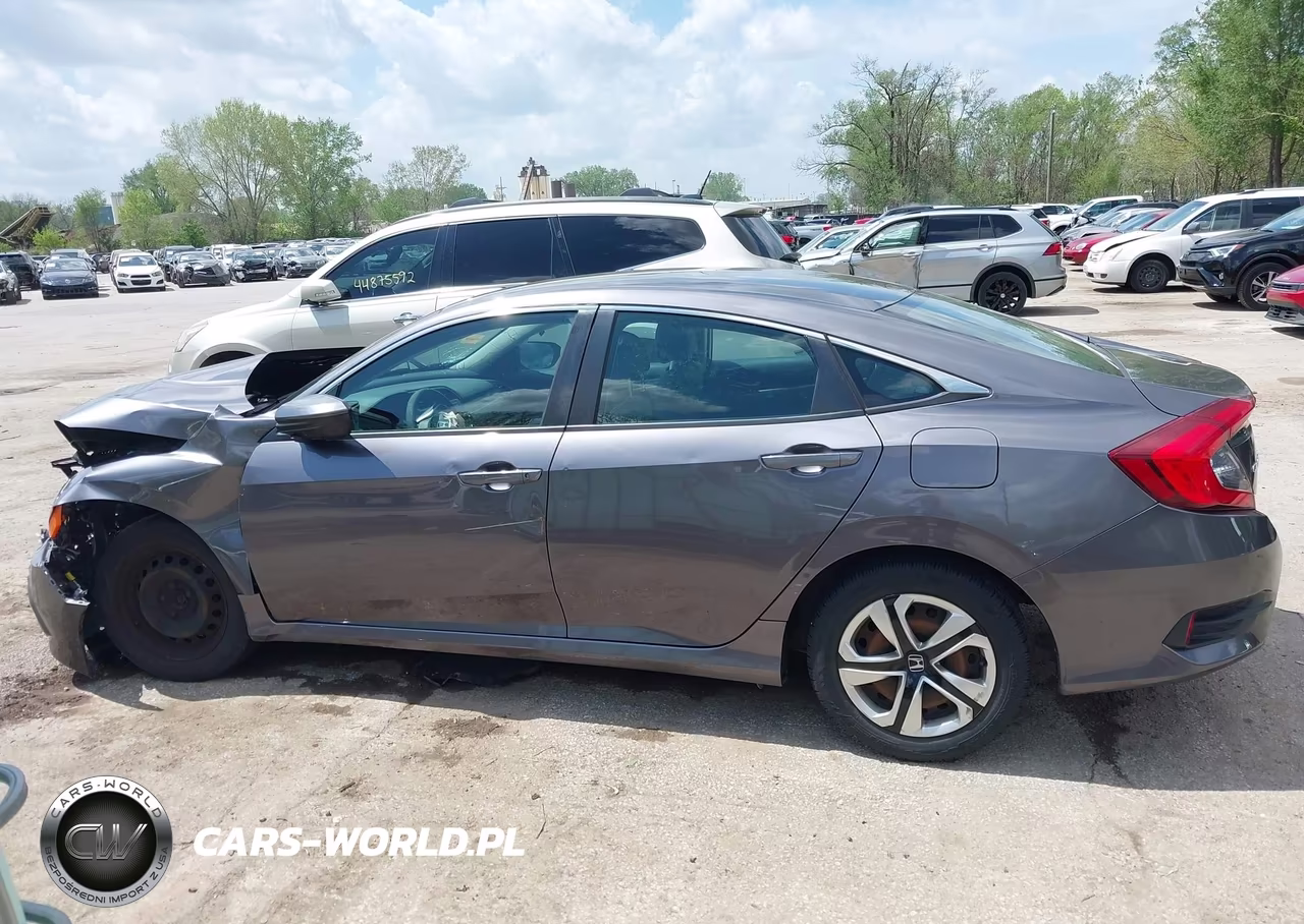 2016 Honda Civic Lx VIN:19XFC2F57GE206448 - 15