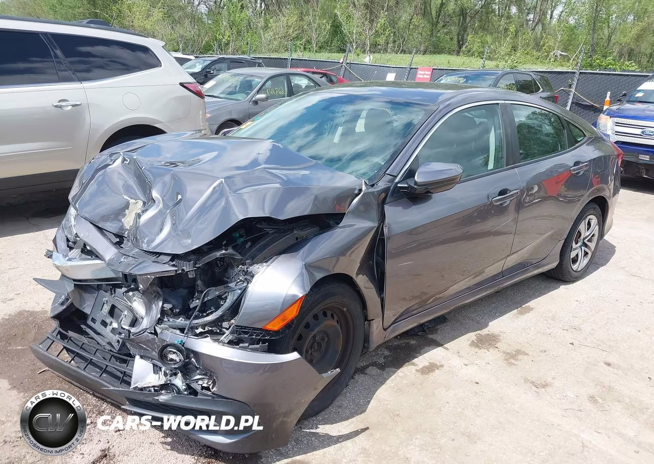 2016 Honda Civic Lx VIN:19XFC2F57GE206448 - 2