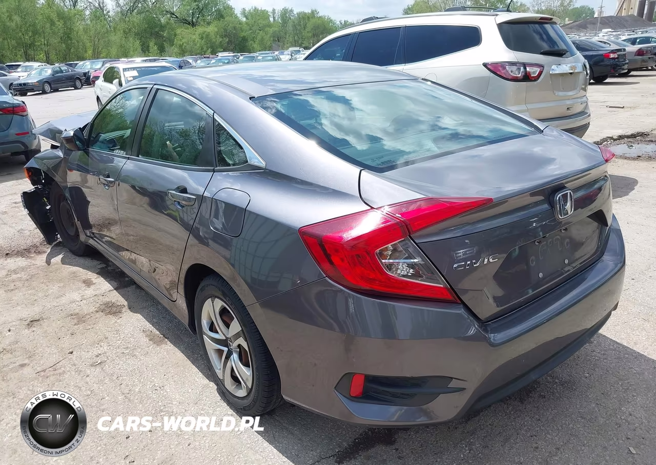 2016 Honda Civic Lx VIN:19XFC2F57GE206448 - 3