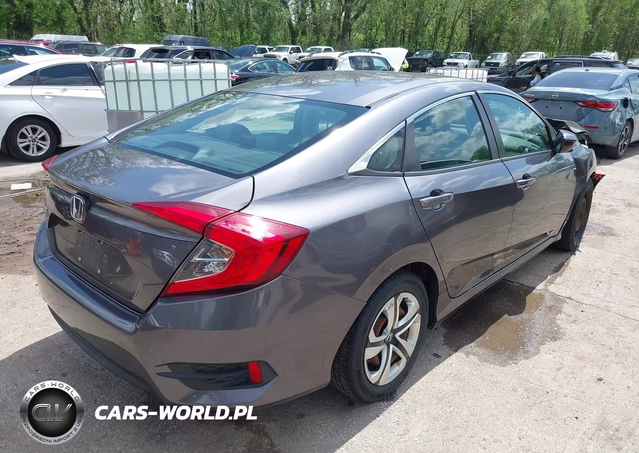 2016 Honda Civic Lx VIN:19XFC2F57GE206448 - 4