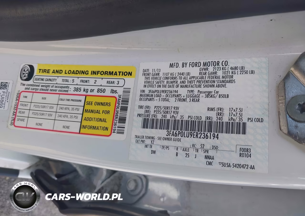 2014 Ford Fusion Hybrid Se VIN:3FA6P0LU9ER236194 - 9