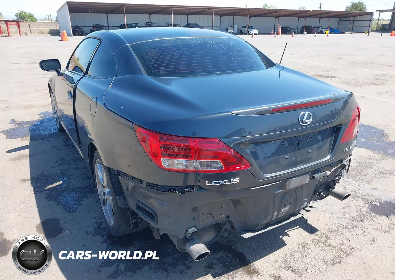 2010 Lexus Is 350C VIN:JTHFE2C21A2501696 - 3