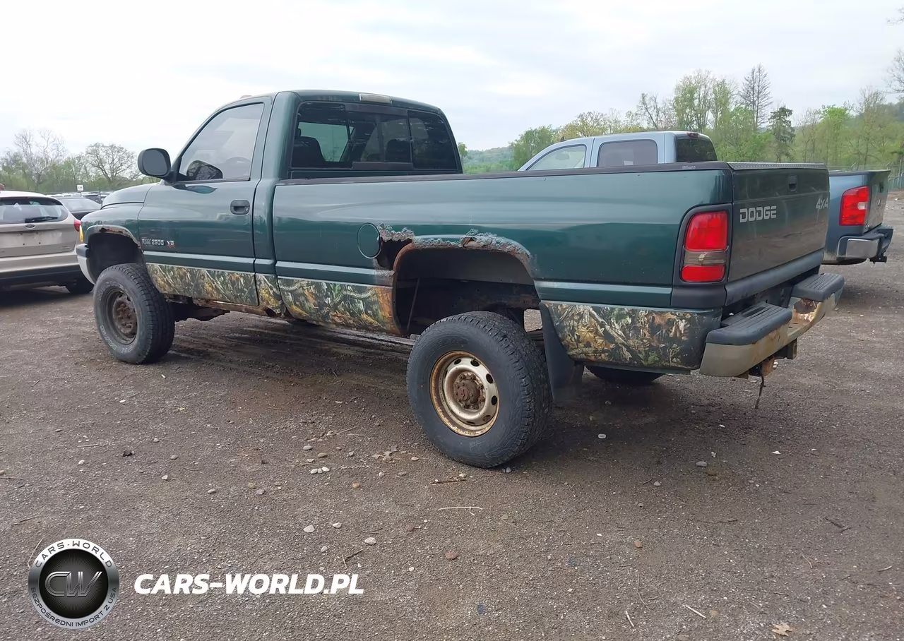 2002 Dodge Ram 2500 St VIN:3B7KF26Z32M207894 - 3