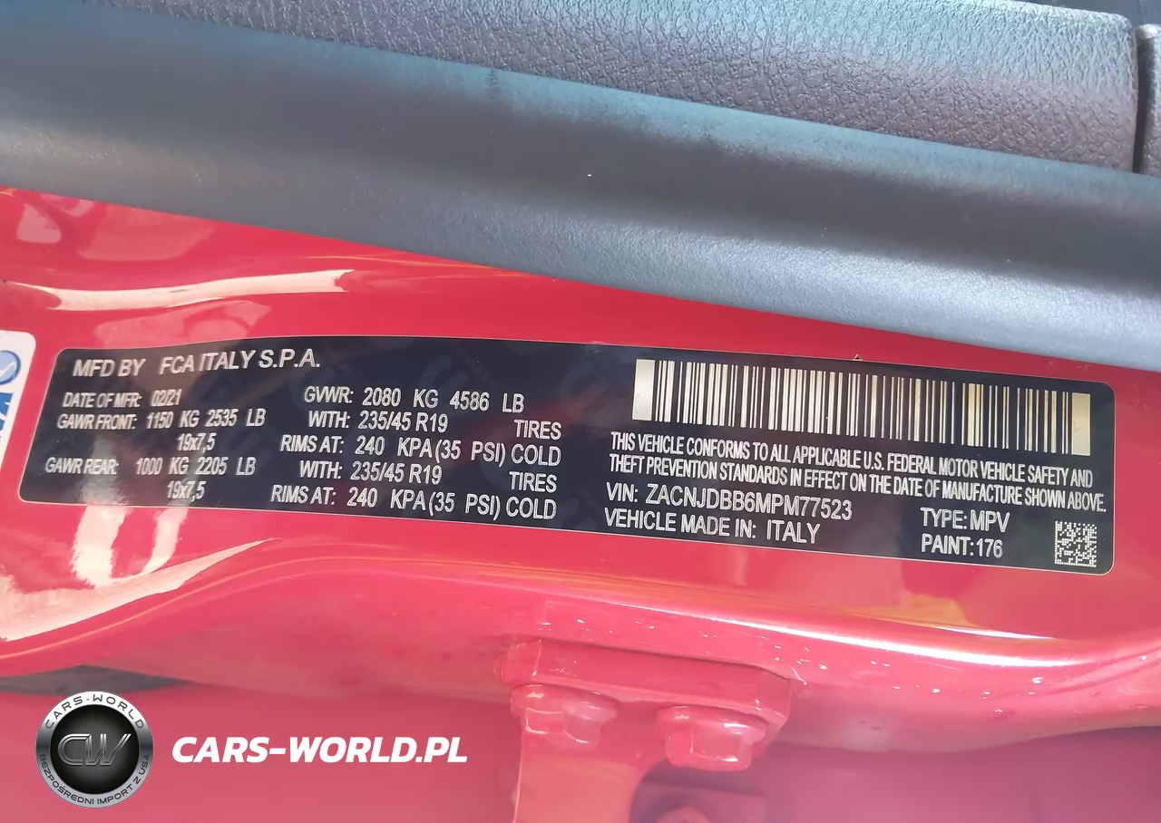 2021 Jeep Renegade 80Th Anniversary 4X4 VIN:ZACNJDBB6MPM77523 - 9