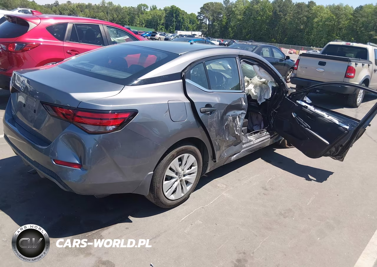 2024 Nissan Sentra S Xtronic Cvt VIN:3N1AB8BV7RY215838 - 4
