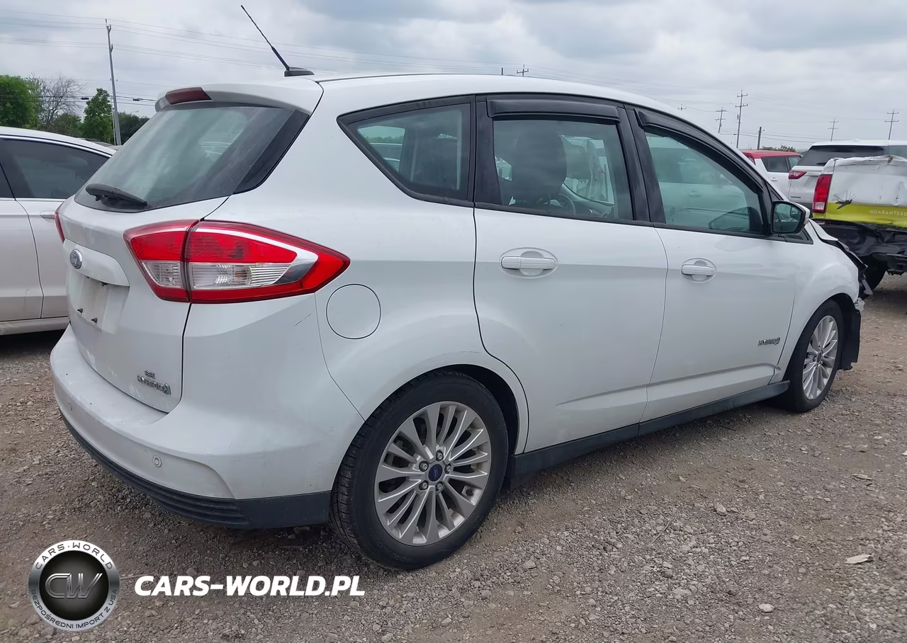 2018 Ford C-Max Hybrid Se VIN:1FADP5AU4JL101169 - 4