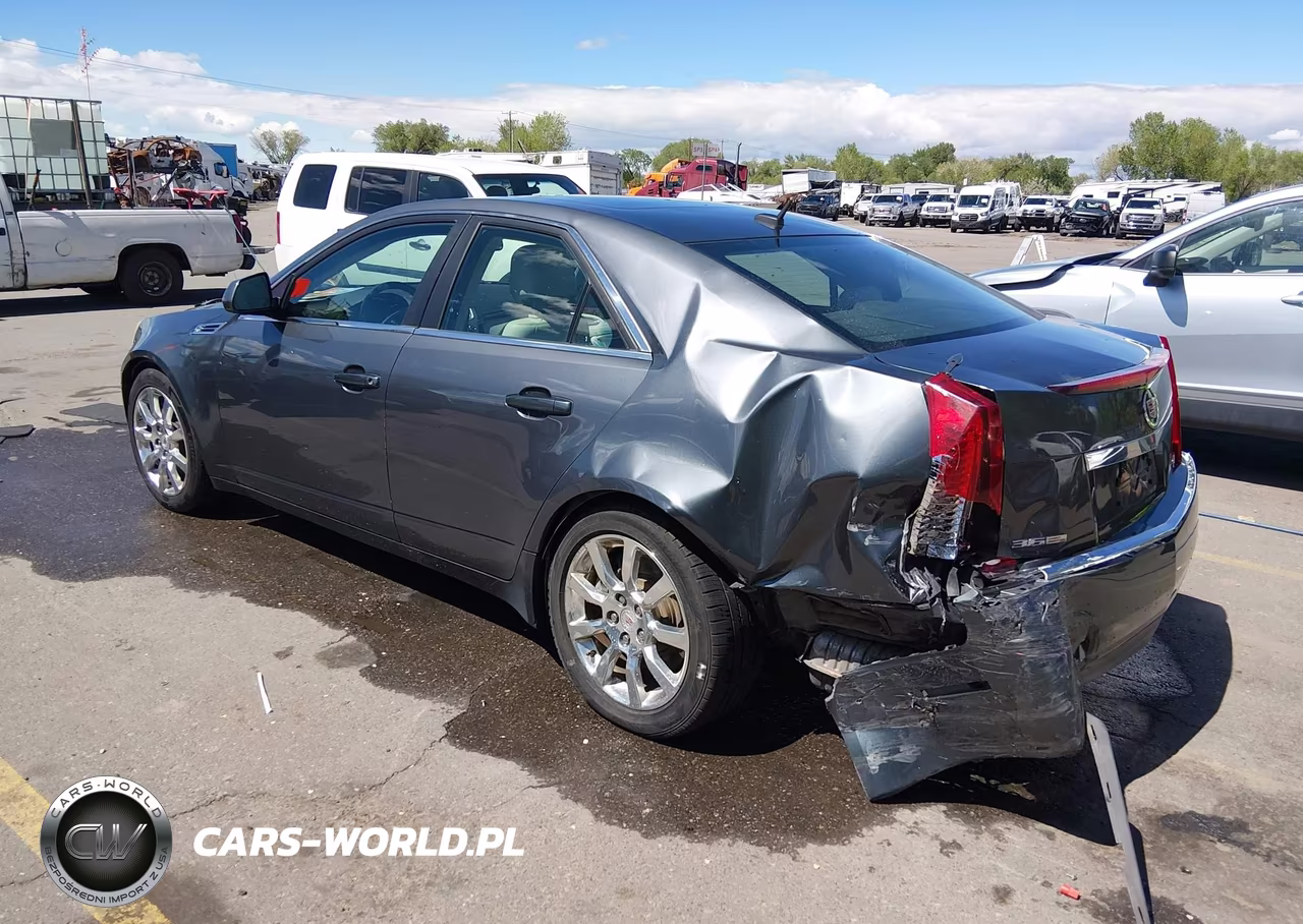 2008 Cadillac Cts Standard VIN:1G6DT57VX80130678 - 3