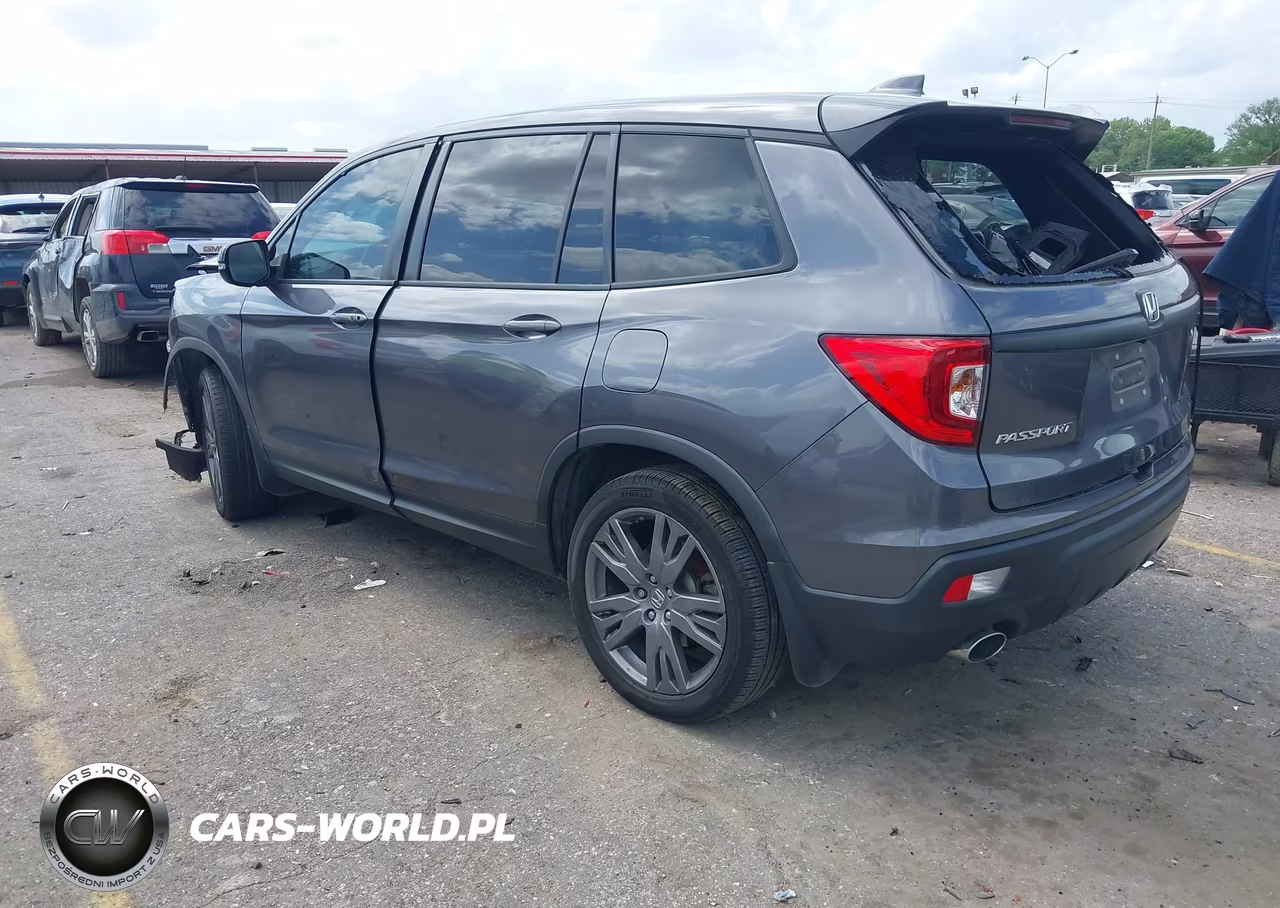 2020 Honda Passport 2Wd Ex-L VIN:5FNYF7H56LB002528 - 3
