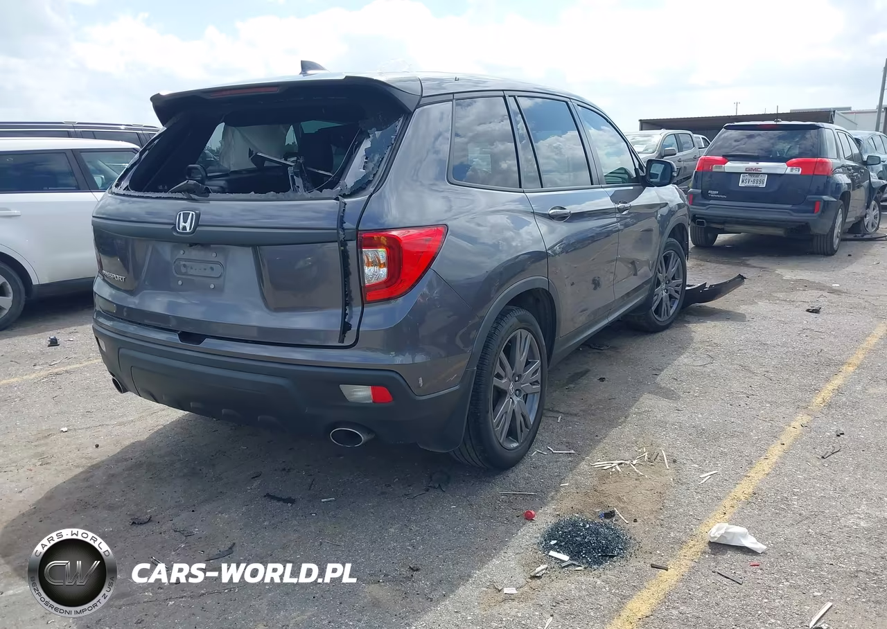 2020 Honda Passport 2Wd Ex-L VIN:5FNYF7H56LB002528 - 4