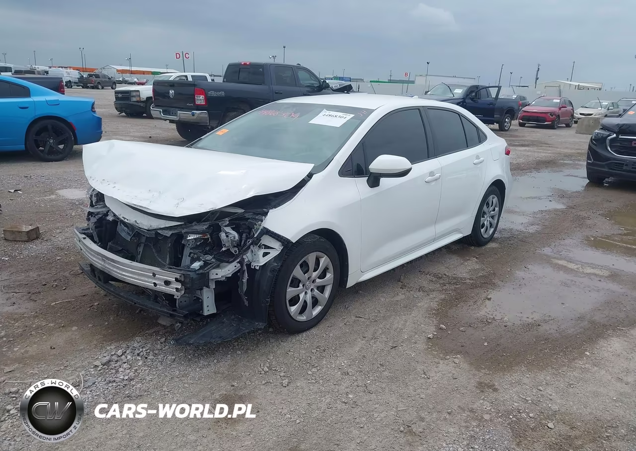 2020 Toyota Corolla Le VIN:JTDEPRAEXLJ036647 - 2