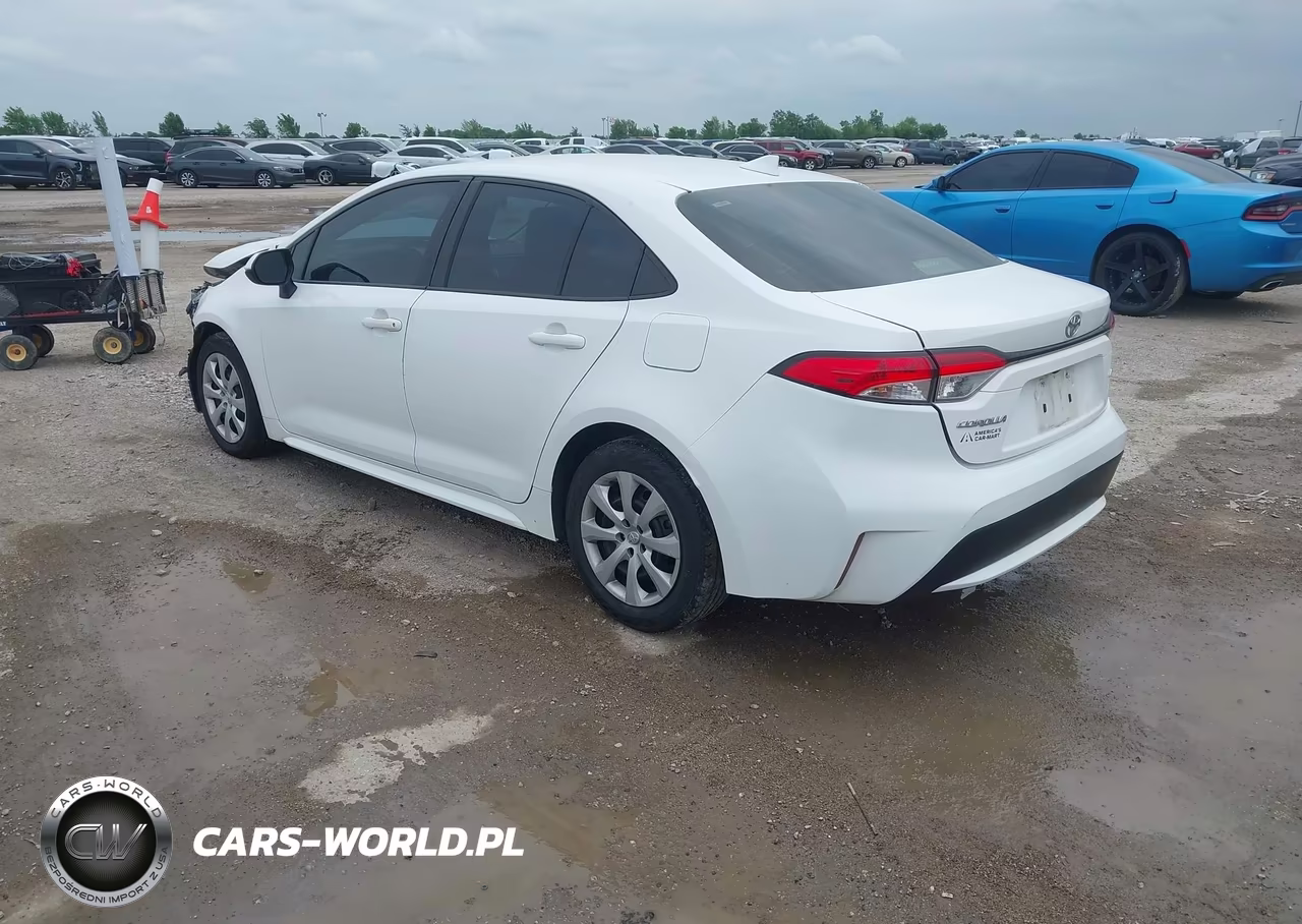 2020 Toyota Corolla Le VIN:JTDEPRAEXLJ036647 - 3