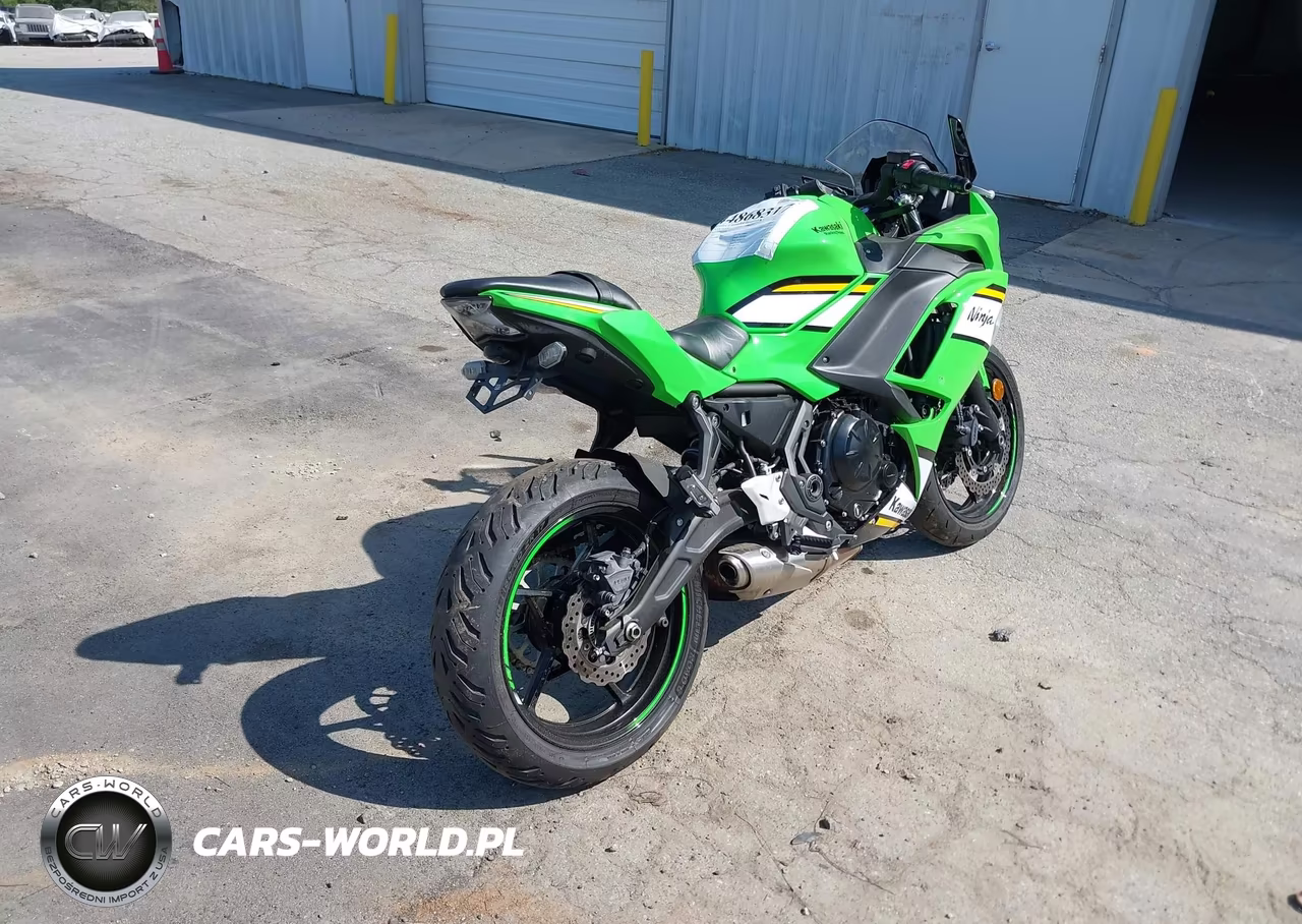 2025 Kawasaki Ex650 P VIN:ML5EXEP19SDAE2300 - 4