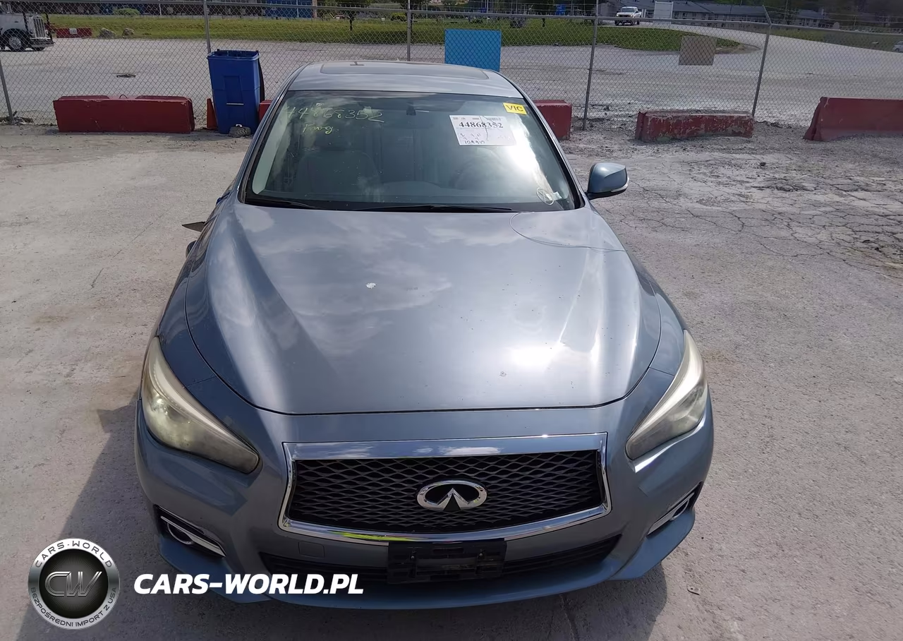 2014 Infiniti Q50 Hybrid Premium VIN:JN1AV7AP3EM690923 - 12
