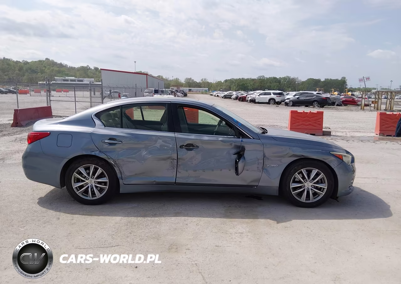 2014 Infiniti Q50 Hybrid Premium VIN:JN1AV7AP3EM690923 - 13