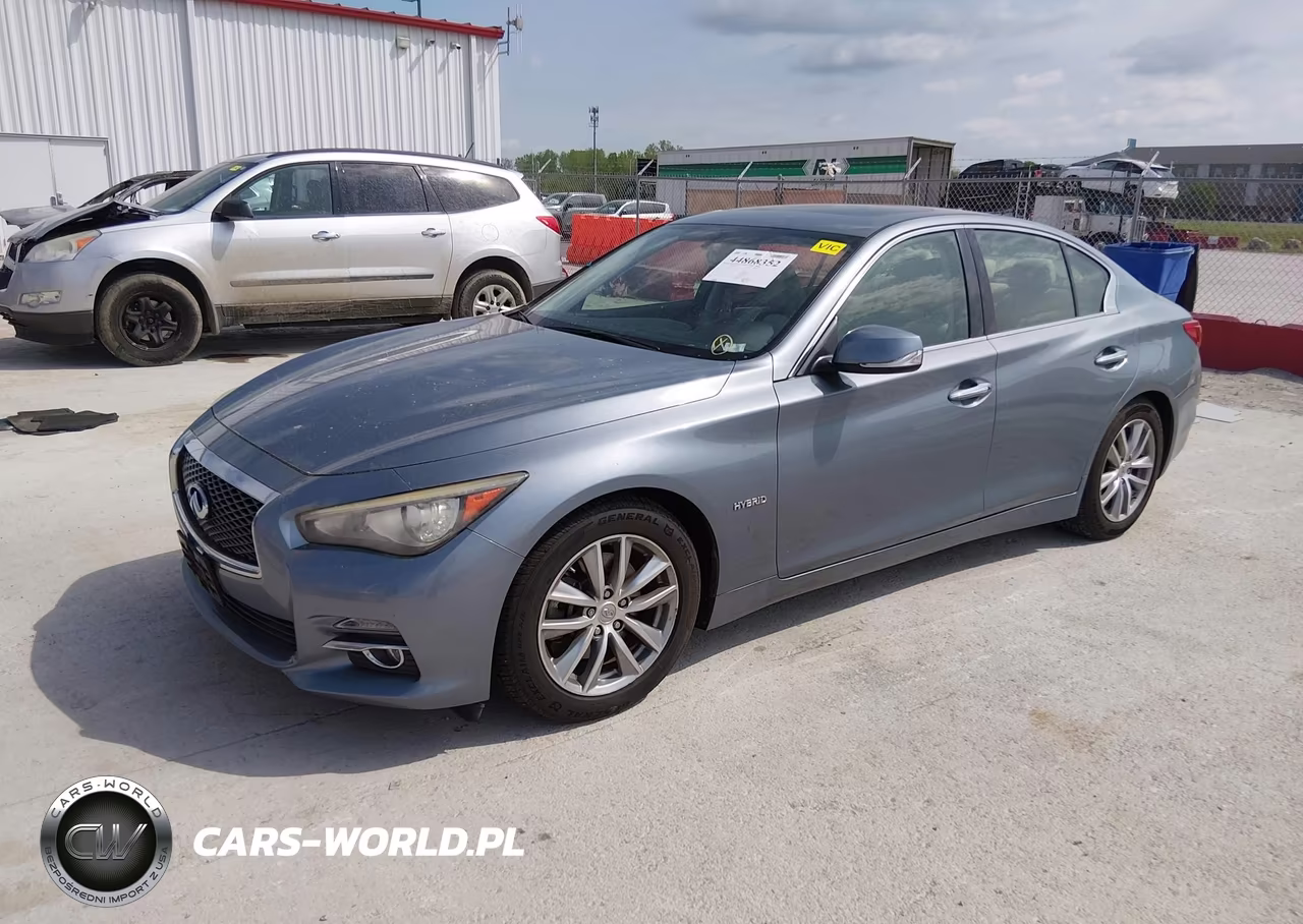 2014 Infiniti Q50 Hybrid Premium VIN:JN1AV7AP3EM690923 - 2