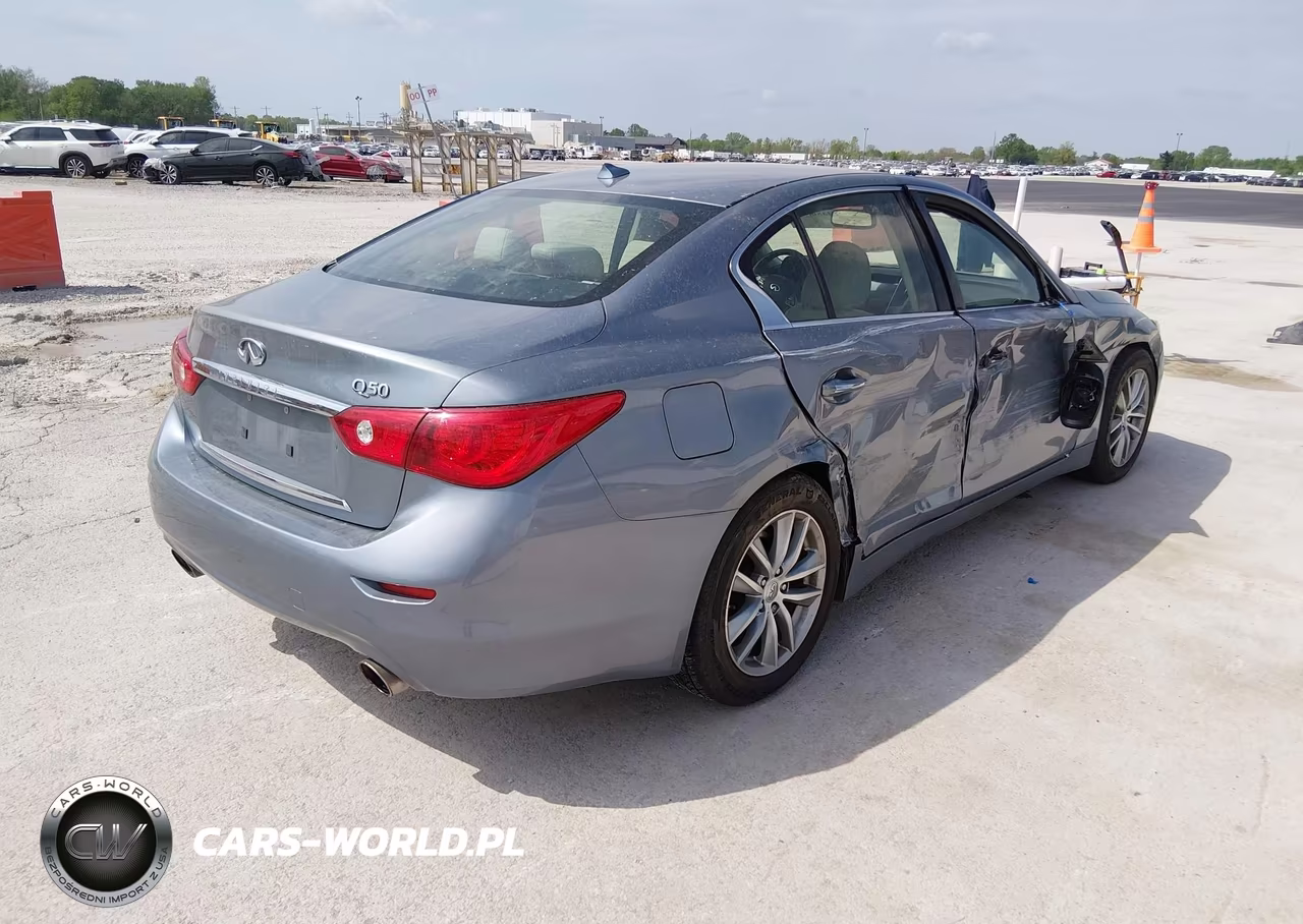 2014 Infiniti Q50 Hybrid Premium VIN:JN1AV7AP3EM690923 - 4