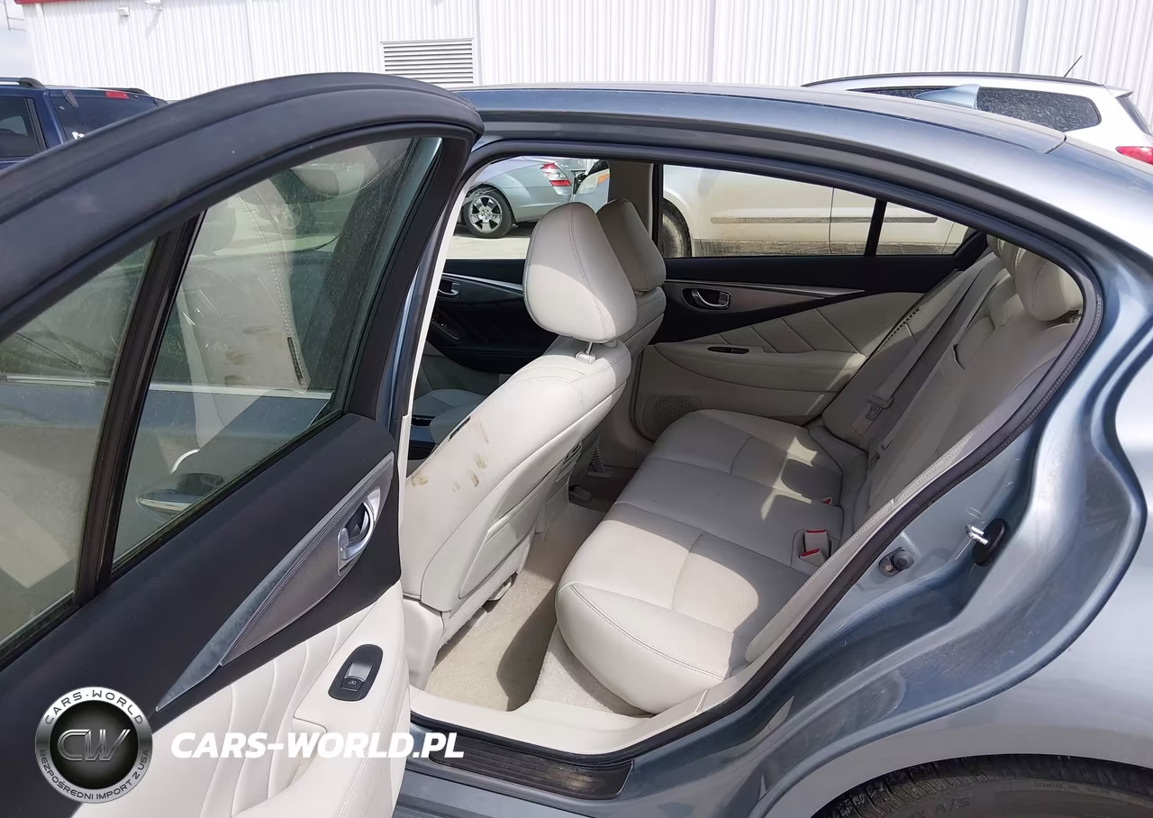 2014 Infiniti Q50 Hybrid Premium VIN:JN1AV7AP3EM690923 - 8