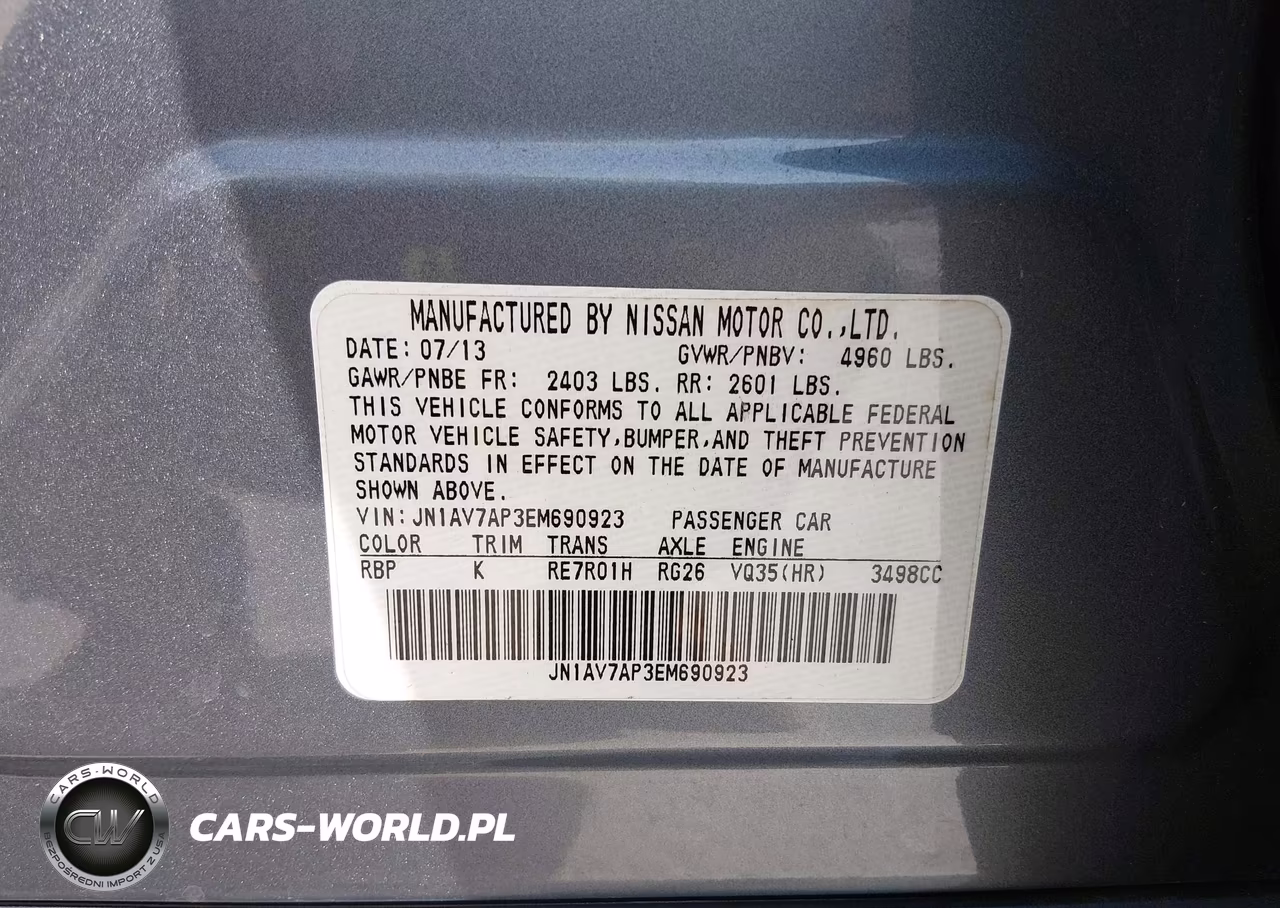 2014 Infiniti Q50 Hybrid Premium VIN:JN1AV7AP3EM690923 - 9