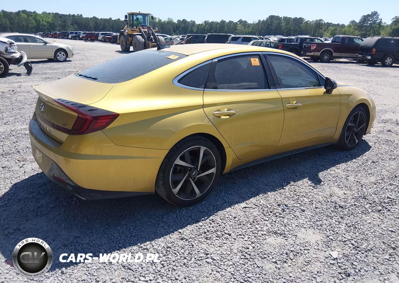 2021 Hyundai Sonata Sel Plus VIN:5NPEJ4J24MH098162 - 4