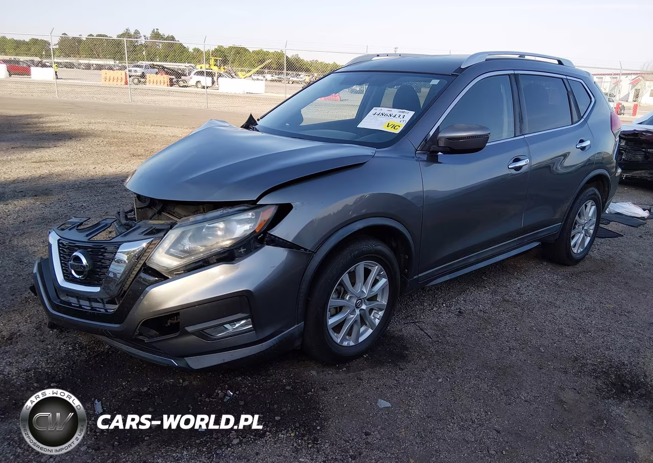 2017 Nissan Rogue Sv VIN:KNMAT2MT6HP519407 - 2