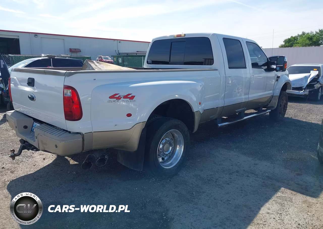 2008 Ford F-450 King Ranch-Lariat-Xl-Xlt VIN:1FTXW43R98ED13965 - 4