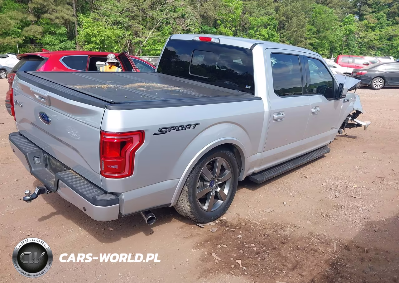 2016 Ford F-150 Lariat VIN:1FTEW1CG6GKD69527 - 4