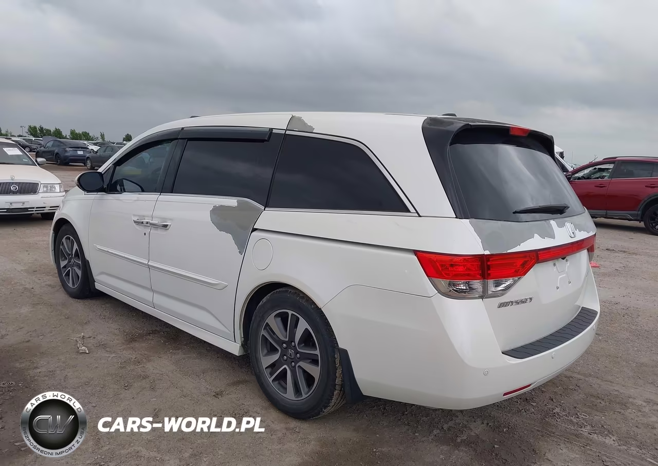 2014 Honda Odyssey Touring-Touring Elite VIN:5FNRL5H94EB093046 - 3
