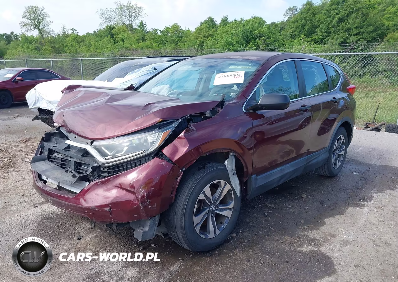 2017 Honda Cr-V Lx VIN:7FARW5H37HE009085 - 2