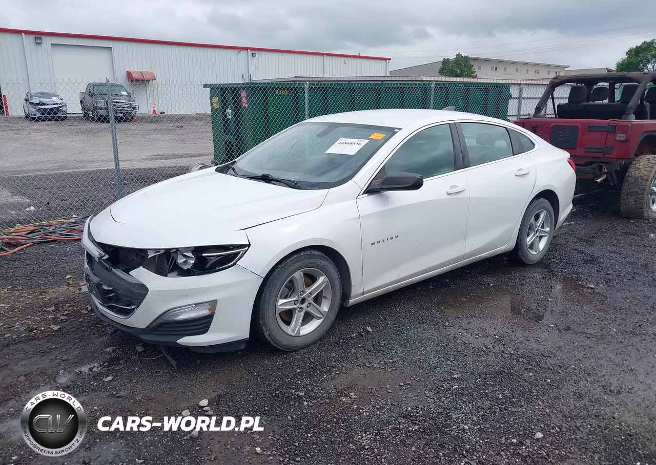 2020 Chevrolet Malibu Fwd 1Fl VIN:1G1ZC5ST3LF001589 - 2