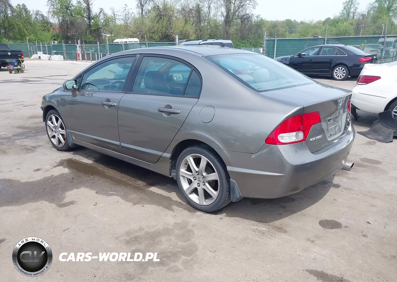 2008 Honda Civic Lx VIN:2HGFA16558H308547 - 3