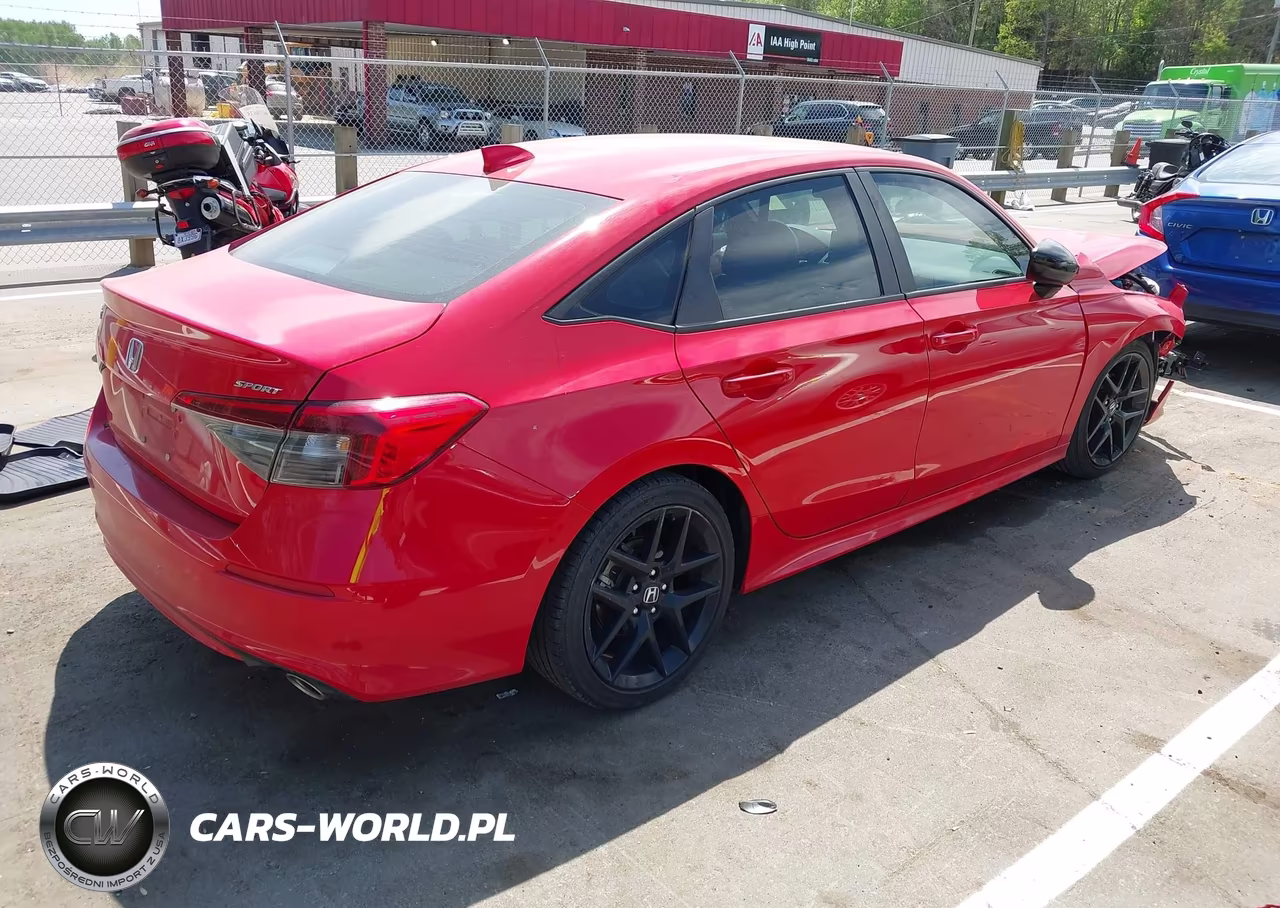 2024 Honda Civic Sport VIN:2HGFE2F51RH538856 - 4