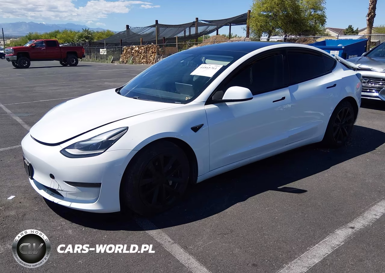 2021 Tesla Model 3 Standard Range Plus Rear-Wheel Drive VIN:5YJ3E1EA4MF075667 - 2