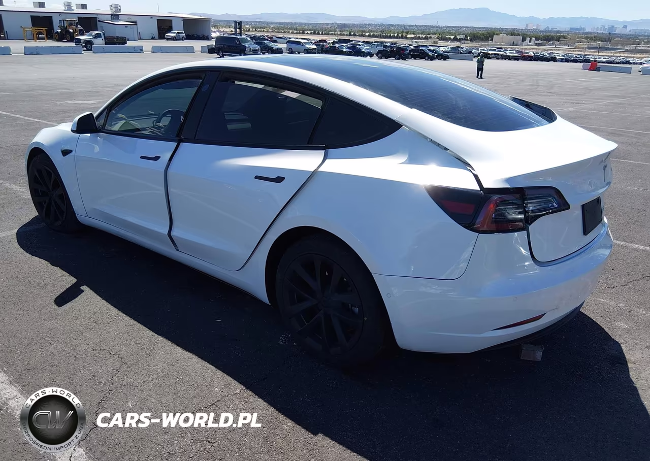 2021 Tesla Model 3 Standard Range Plus Rear-Wheel Drive VIN:5YJ3E1EA4MF075667 - 3