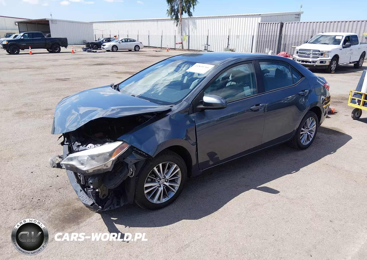 2015 Toyota Corolla Le Plus VIN:5YFBURHE0FP293592 - 2