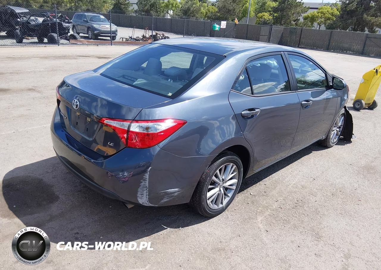 2015 Toyota Corolla Le Plus VIN:5YFBURHE0FP293592 - 4