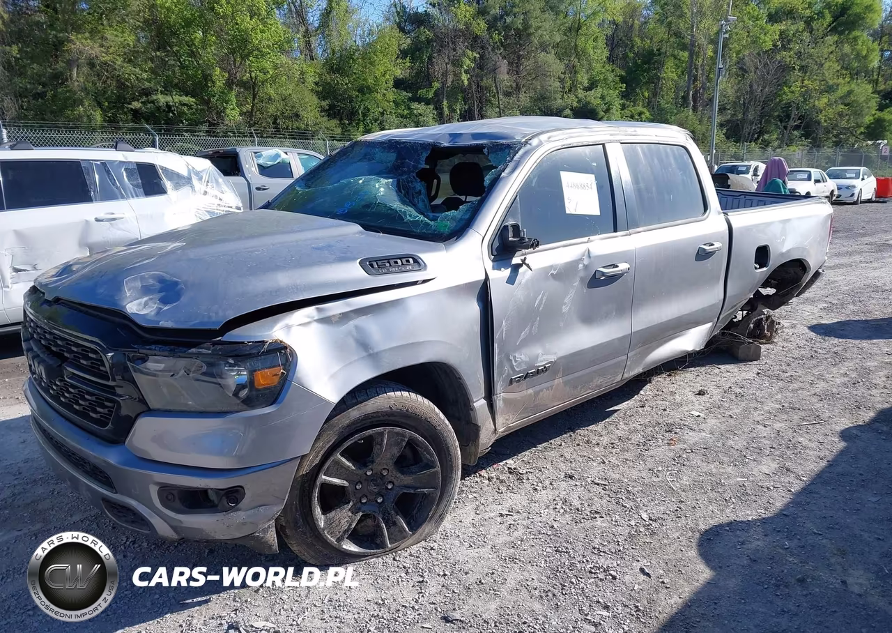 2022 Ram 1500 Big Horn 4X4 6'4 Box VIN:1C6SRFMT2NN155771 - 2