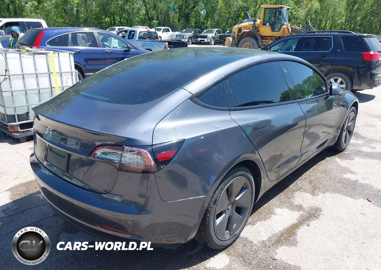 2021 Tesla Model 3 Standard Range Plus Rear-Wheel Drive VIN:5YJ3E1EA0MF094751 - 4