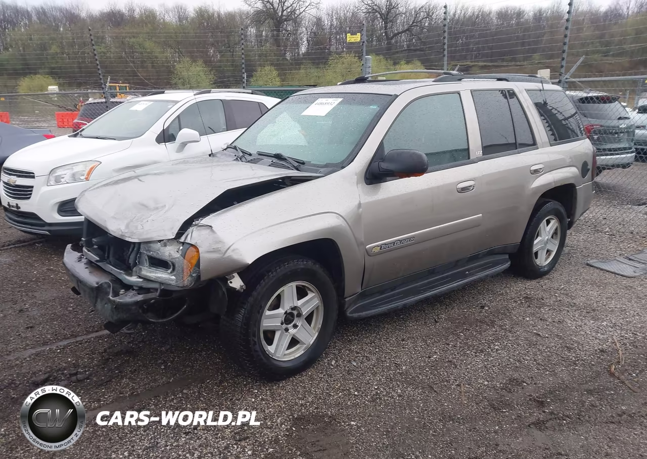 2002 Chevrolet Trailblazer Ltz VIN:1GNDT13S022267536 - 2