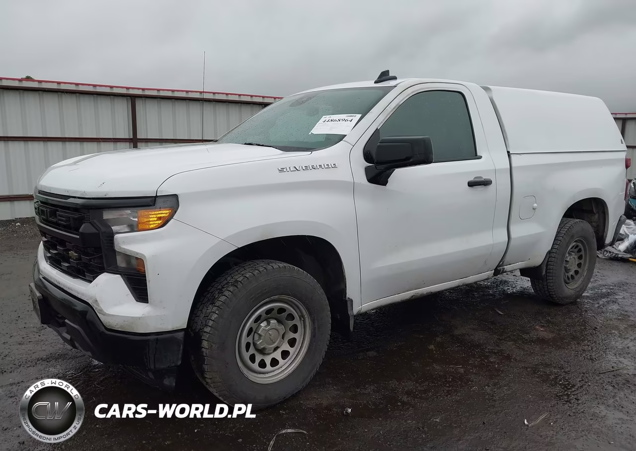 2023 Chevrolet Silverado 1500 2Wd Standard Bed Wt VIN:3GCNAAEK8PG337508 - 2